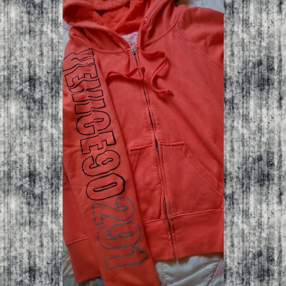 🌈GIFTED 💋💝 Venice 291 Orange Hoodie Sweatshirt - Picture 9 of 16